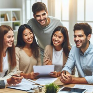 Group of New York friends that Can't afford health insurance and don't qualify for Medicaid discovering available health insurance options